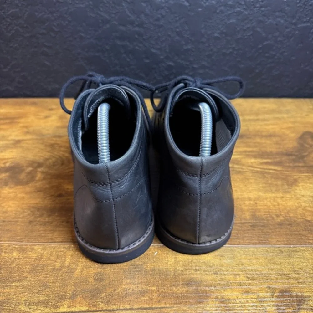Venturini 00586225 Black Leather‎ Chukka Ankle Boots Mens Size 8